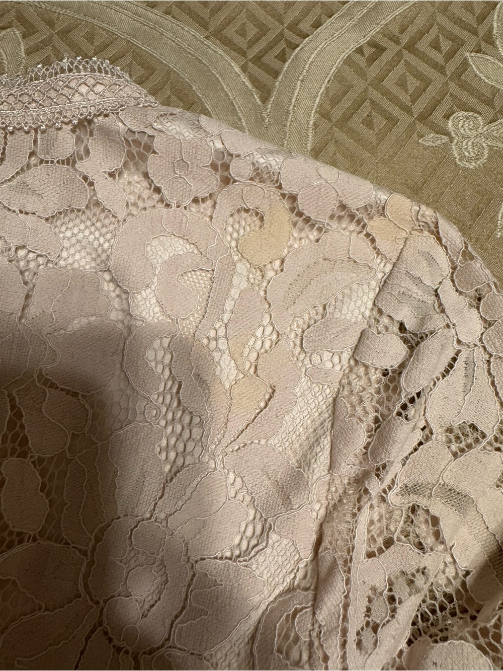 Rachel Parcell Lace Ruffle Hem Dress size S - Picture 5 of 5